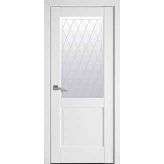 Міжкімнатні двері Епіка Преміум зі склом Новий Стиль 600х900x2000 мм