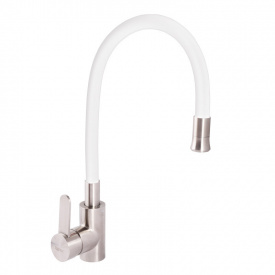 Смеситель для кухни ZERIX LR74004-3 Белый (LL1203)