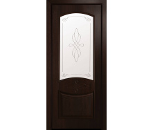 Міжкімнатні двері Донна зі склом Новий Стиль 600х900x2000 мм