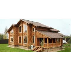 Строительство деревянного дома из оцилиндрованного бревна Ивано-Франковск