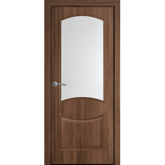 Міжкімнатні двері Рока зі склом Новий Стиль 600х900x2000 мм