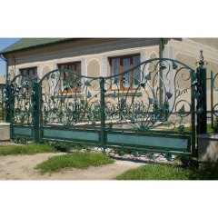 Ворота кованые Елін Кропивницький