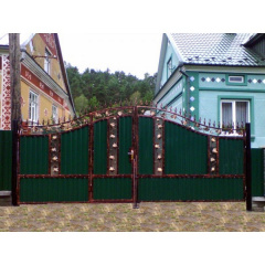 Ворота ковані Ірма Кропивницький