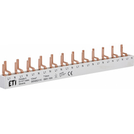 Шина питания ETI 002921150 SKN0021/10 1F+N 12 М (для KZS-1M с нижним подключением)