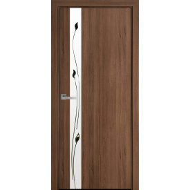 Межкомнатные двери Злата фальш стеклом Новый Стиль 600х900x2000 мм