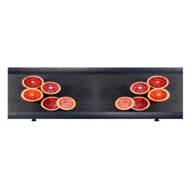 Экран под ванну The MIX Крепыш Аntracit Orange 170 см