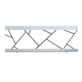 Экран под ванну The MIX Крепыш Chaos white 180 см