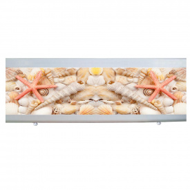 Экран под ванну The MIX Крепыш морские ракушки 200 см