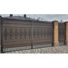 Кованые ворота Вт-103св 3000х1900 мм Киев
