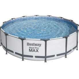 Каркасный бассейн Bestway 56462 549х122 см с картриджным фильтром, лестницей и защитным тентом