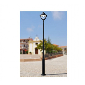 Светильник парковый столб Fumagalli EKTOR 2500 / BEPPE400 черный