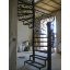 Винтовая лестница с коваными перилами прочный металлокаркас Legran Хмельник