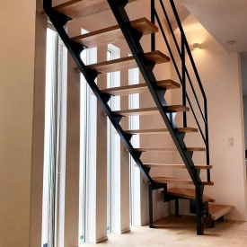 Маршевые лестницы на двойном косоуре Legran