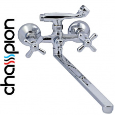 Смеситель для ванны длинный нос Champion Dominox Euro (Chr-143)
