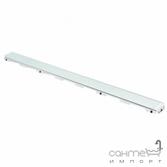 Решётка прямого дренажного канала TECE TECEdrainline Glas 600790 стеклянный/зеленый Тернопіль