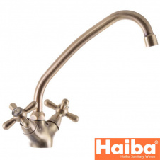 Смеситель для ванны длинный нос HAIBA ODYSSEY (Chr-140)