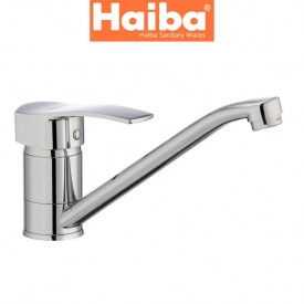 Змішувач для кухні ялинка на шпильці 25см HAIBA ONIX (Chr-004)