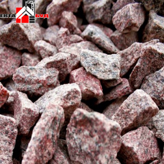 Щебень гранитный красный 20х40 фракции 20-40 навалом 20*40 Вишневое