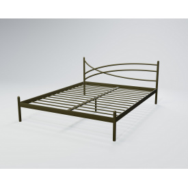 Кровать Tenero Гвоздика1 1400х1900 Черное золото