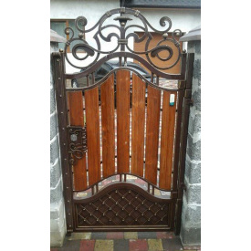 Кована хвіртка з деревом комбінована Legran