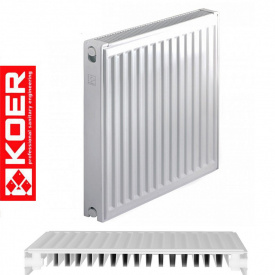 Сталевий радіатор Koer 11 тип 500*600 Туреччина (бічне підключення)
