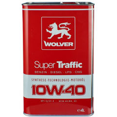 Моторное масло Wolver Super Traffic 10W-40 4 л Житомир