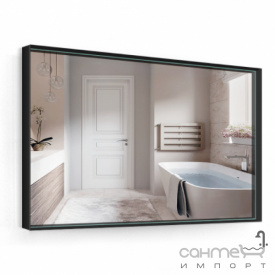 Зеркало в раме Liberta Vario Steel 900x700 рама RAL7040 матовая еврокромка