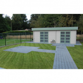 Хозблок из дерева 7,0х3,0 м. Modern barn - 107