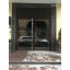 Алюминиевая дверь для подъезда в дом с домофоном Киев