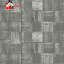 Тротуарная плитка брусчатка Лайнстоун 60 мм Авеню Платина мультиформатная вибропрессованная Ковальская Колор Микс 6 см Бровары
