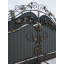 Ворота кованые масштабные с лепестками 3,6x2,3м Legran Полтава