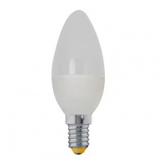 Лампа светодиодная свеча C37 Е14 6W 220V 6400K Horoz 001-003-00061