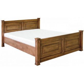 Кровать деревянная Милениум 160 орех Мебель-Сервис