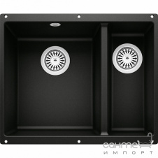 Гранитная кухонная мойка Blanco Silgranit Rotan 340/160-U 523078 белый