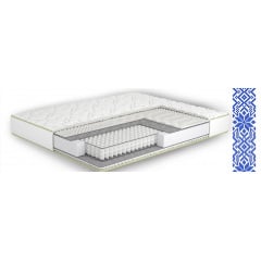 Ортопедический матрас пружинный Matroluxe Kozak 140х200 см двуспальный Pocket-Spring Покровск