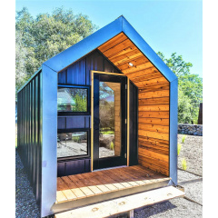 Лазня мобільна барн хаус 3,5 х2 3х2 7 м Sauna barn house Thermowood Production Ukraine Косів