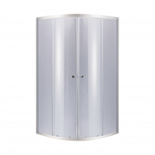 Душова кабіна Lidz Latwa SC90x90.SAT.LOW.GR скло тоноване 4 мм без піддону