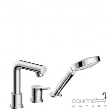 Смеситель для ванны врезной на три отверстия Hansgrohe Talis S 72417000 Хром