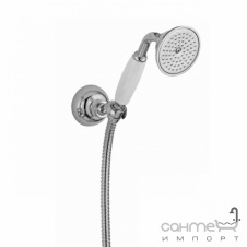 Ручний душ із тримачем Bugnatese Accessori 19701 CRDO хром/золото