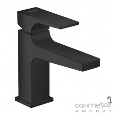 Змішувач для раковини з донним клапаном Hansgrohe Metropol 32500670 матовий чорний