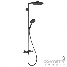 Душова стійка з термостатом Hansgrohe Raindance Select S 240 1jet P 27633140 бронза браш