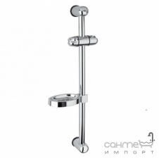 Штанга настенная с мыльницей Bugnatese Accessori Venus 19763 CR хром