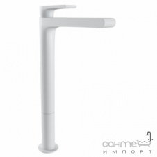 Смеситель для раковины высокий Bugnatese Simple SIMOP6697S bianco матовый белый