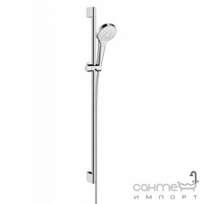 Фото - Душовий комплект Hansgrohe Croma Select S Vario Shower Set 0.90 m 26572400 білий/хром Душовий комплект Hansgrohe Croma Select S Vario Shower Set 0.90 m 26572400 білий/хром