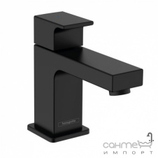 Кран на одну воду для раковини Hansgrohe Vernis Shape 71592670 матовий чорний