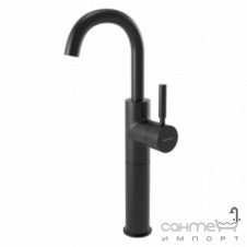 Смеситель для раковины высокий Bugnatese Kobuk KOBOP2221 nero матовый черный