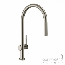 Смеситель для кухни с вытяжным изливом Hansgrohe Talis M54 72802800 нержавеющая сталь