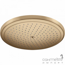 Лейка верхнего душа Hansgrohe Croma 280 26221140 бронза матовая