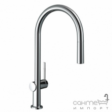 Смеситель для кухни с вытяжным изливом Hansgrohe Talis M54 72802000 хром