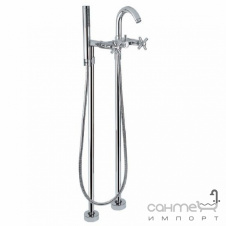 Напольный смеситель для ванны Bugnatese Rodos 7300P CR хром